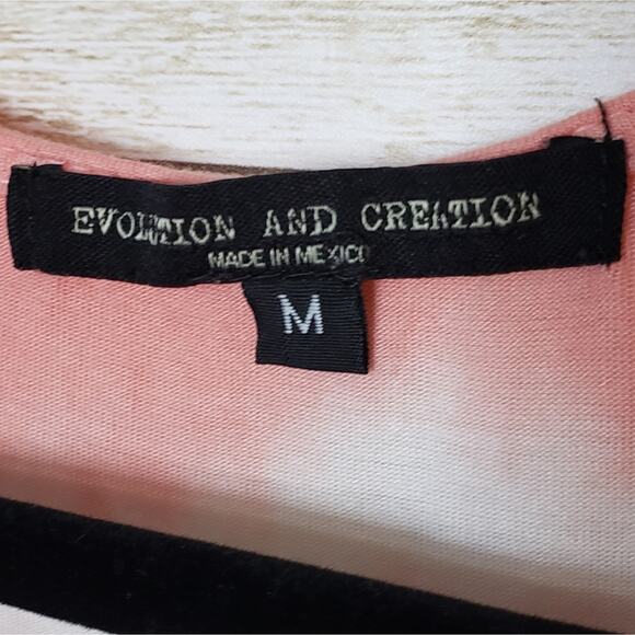 Tie Dye Boho Ombre Tank Top Junior M Evolution and Creation Lightweight Beach - Picture 11 of 11